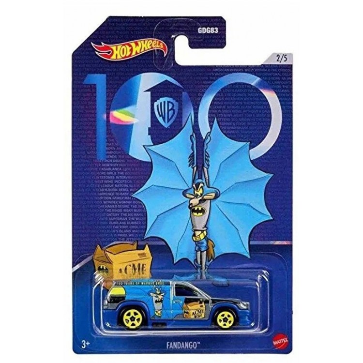 Hot Wheels Warner Bros 100. Yıl  - Fandango Hlk32